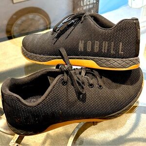 NOBULL Black Superfabric Trainers - Gum Sole Sneakers - M Size 9/W Size 10.5